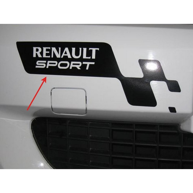 RENAULT RS RENAULT SPORT STICKERS BAS DE CAISSE RALLYE racing tuning autocollant 