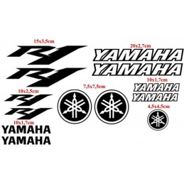 13 Stickers pour Yamaha YZF R1