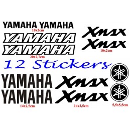 12 Stickers pour Yamaha X-Max