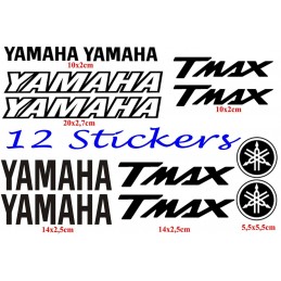 12 Stickers pour Yamaha T-Max