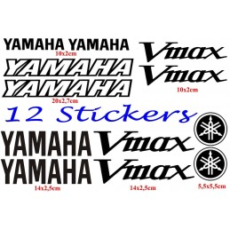 12 Stickers pour Yamaha V-Max