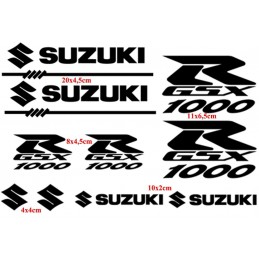 10 Stickers pour Suzuki...
